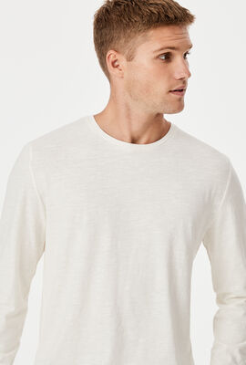 Timm Long Sleeve Shirt, Off White, hi-res